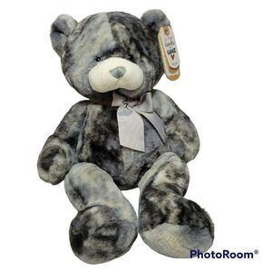 Hands On A Ganz Teddy Bear Plush 16" Smudge Stuffed Animal Super Soft